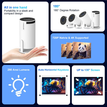 Aura Project Portable Projector